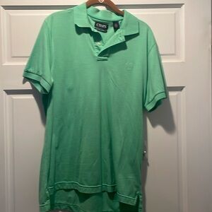 Chaps Mens Green Size M Polo Shirt